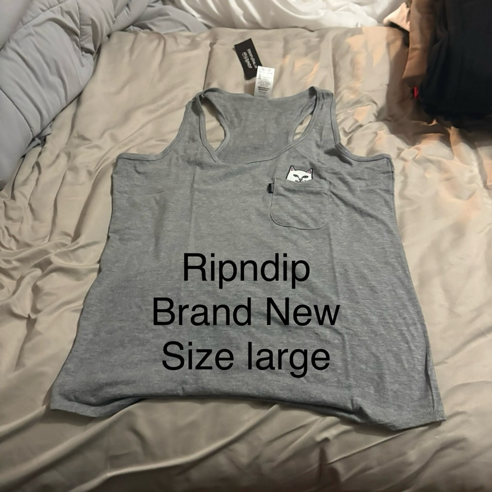 Ripndip Heather Gray Tank Top
